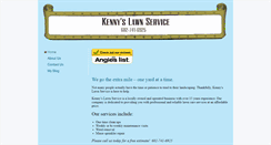 Desktop Screenshot of kennyslawn.net